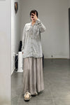 MUTEDANCE cashmere top MD23FW95 gray PM112